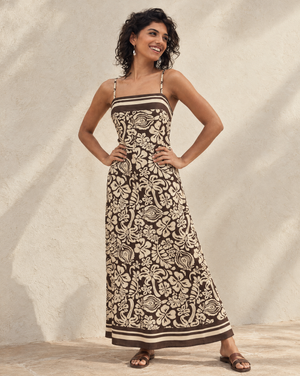Indi Sundress in Paradise Paisley