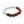 Koa Wood and Jade Beaded Bracelet