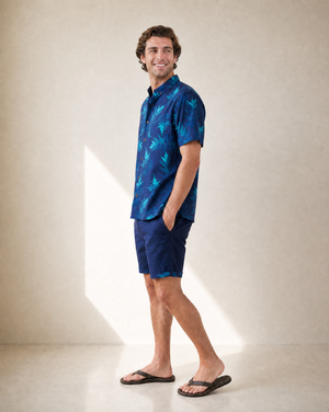 ‘Iwa’iwa Fern Aloha Shirt - Blue