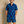 ‘Iwa’iwa Fern Aloha Shirt - Blue
