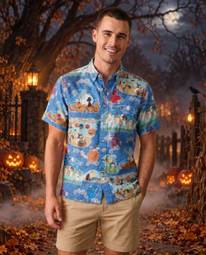 It's the Great Pumpkin Charlie Brown - Vintage Indigo