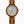 Ladies Koa Wood Watch - Blue Face