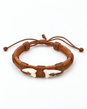 Bracelet with Shark Teeth