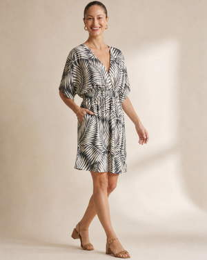 Noelle Maxi-jurk in Aloha Zwart
