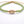 Crystal with Shell and Gold Bracelet