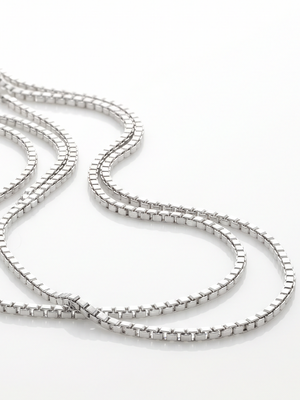 KWR Sterling Silver 2mm Box Chain