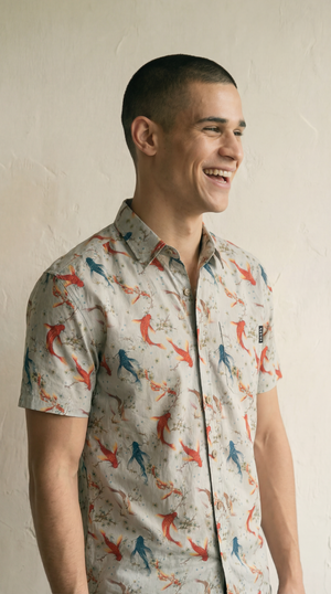 Koi en bloesems - Natuurlijk