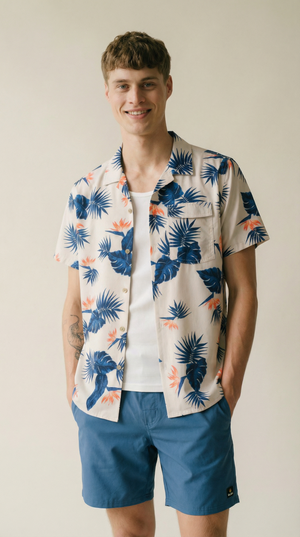 Neptune Boardshirt - Paradise Shell