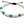 Puka Shells and Turquoise Bead Adjustable Bracelet