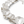 Sterling Silver Abstract Pua Lei Bracelet