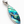 Sterling Silver Surfboard Pendant with Abalone Inlay