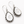 Sterling Silver Shiva Eye Tear Drop Earrings