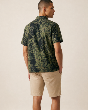 Maile Black Aloha Shirt