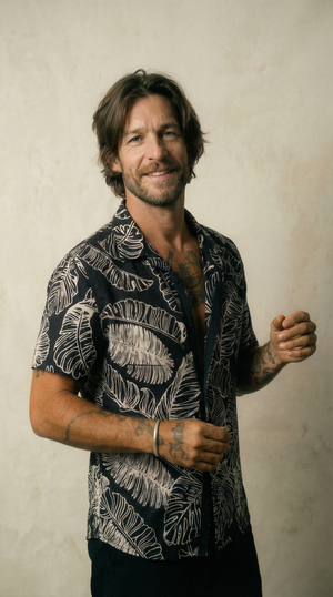 Neptune Boardshirt - Rainforest Jet