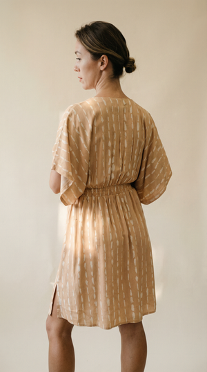 Flynn Dress - Current Rose