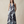 Mauka Midi Dress - Forest Leaves Blue