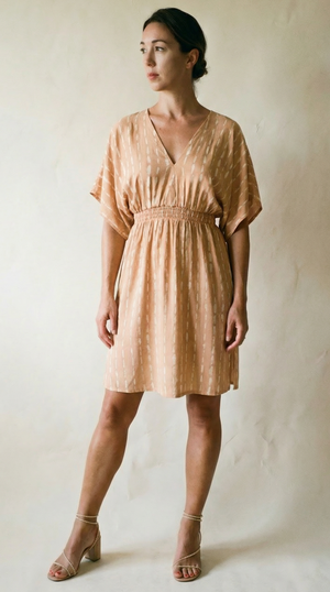 Flynn Dress - Current Rose