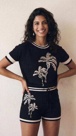 Kirra Knit Top - Black