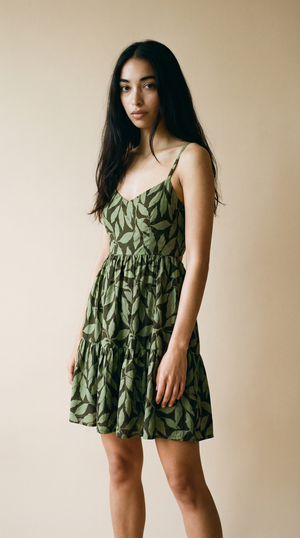 ノエル マキシドレス アロハ ブラック