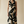 Mauka Midi Dress - Forest Leaves Black