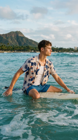 Neptune Boardshirt - Paradise Shell