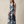 Mauka Midi Dress - Forest Leaves Blue