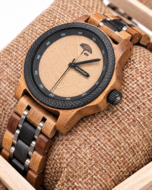 Aina Beige - Hawaiian Koa Watch
