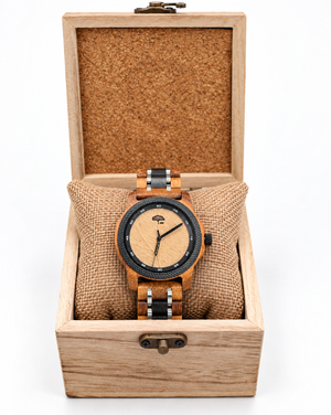 Aina Beige - Hawaiian Koa Watch