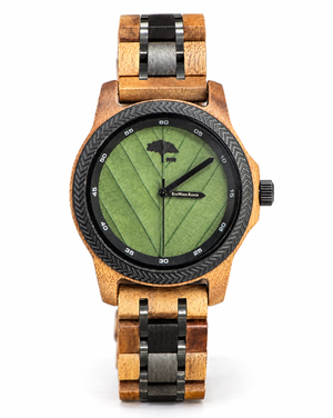 Aina Green - Hawaiian Koa Watch