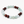 Koa Wood and Jade Beaded Bracelet
