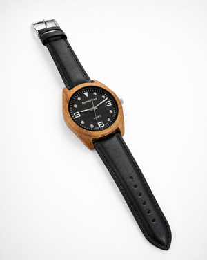 Koa Classic - Hawaiiaans Koa en stalen horloge
