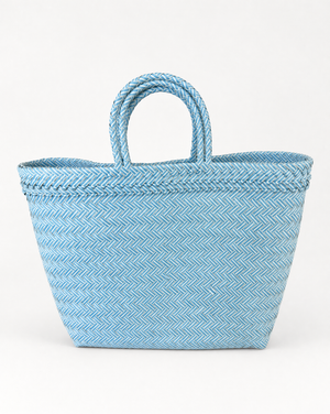 Basket Weave Compact Beach Bag