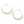 Mother of Pearl Beaded Hoop Earrings