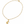 Coral Pendant 18k Gold Plated Necklace