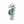 Sterling Silver Seahorse Pendant with Abalone Inlay