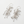 Sterling Silver Abstract Coral Drop Earrings