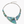Sterling Silver and Abalone Inlay Necklace