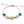 Sea Life Bone and Turquoise  Adjustable Bracelet