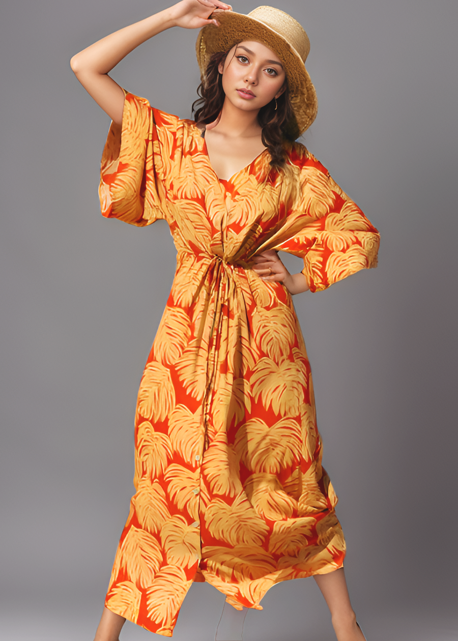 Haiti Kimono Dress