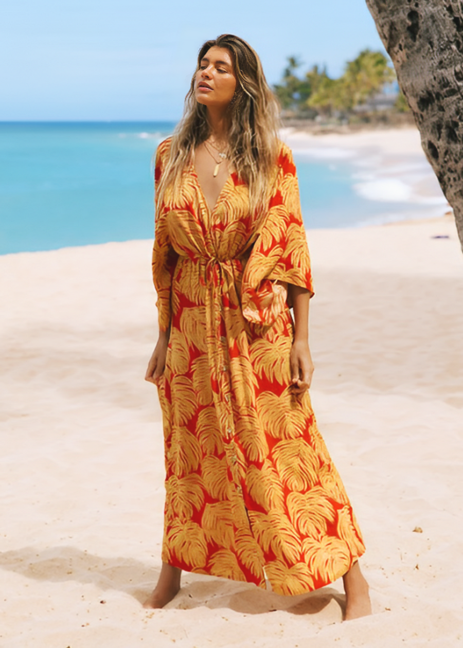 Haiti Kimono Dress