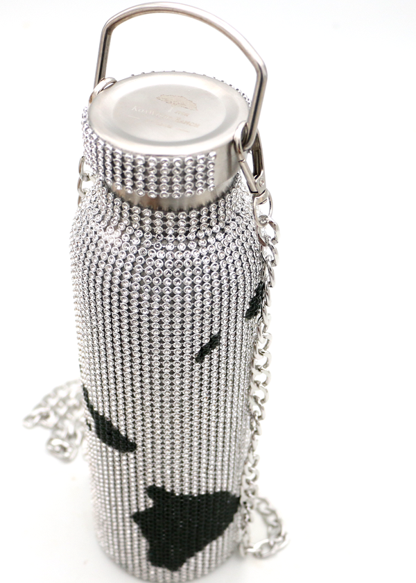 Island Bling Water Bottle - White