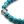 Honu Turquoise 8mm Piros Beaded Bracelet