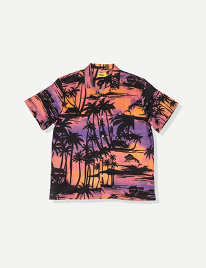 Keys Button-Up - Pink