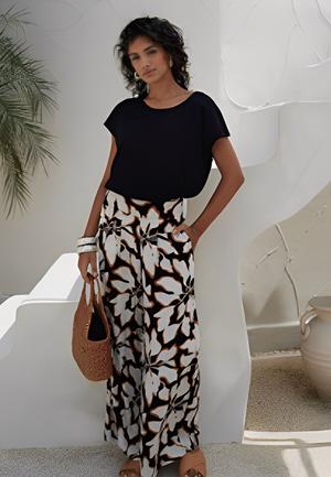 Johanna Pant - Bloomtide Black