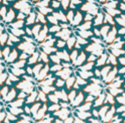 Adora Top in Bloomcrest Petrol by Khush | KoaWood Ranch