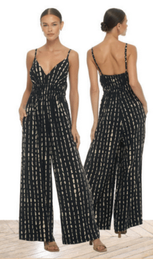 Perola Jumpsuit - Current Black