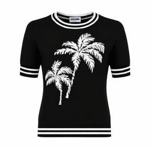 Kirra Knit Top - Black