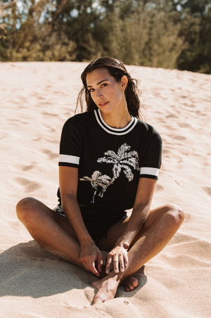 Kirra Knit Top - Black