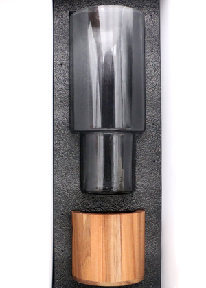 Hawaiian Koa Wood Cylinder Vase