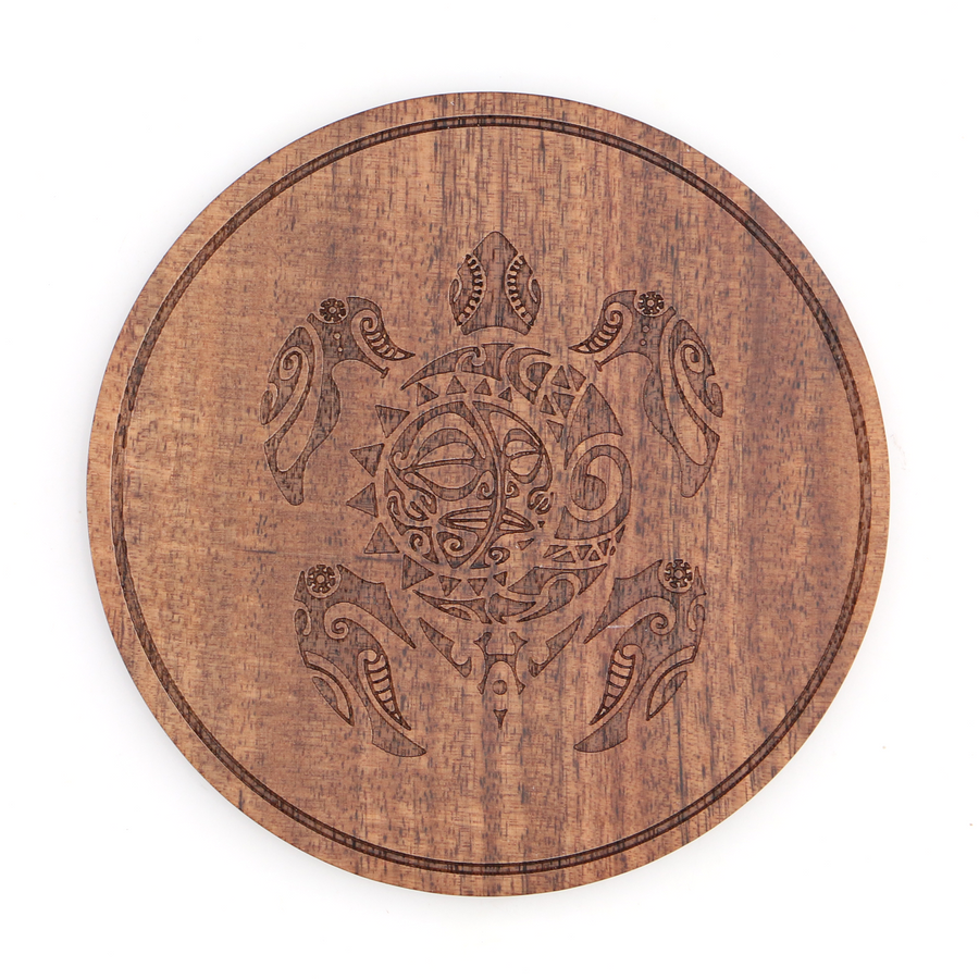 Koa Wood Honu Coaster